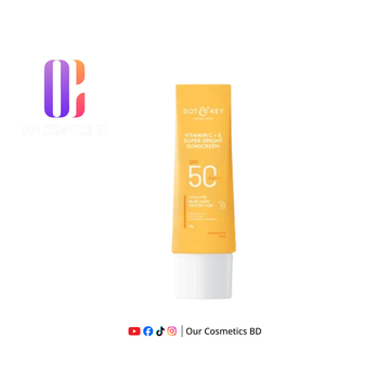 Dot and Key Vitamin C + E Super Bright Sunscreen SPF 50+ 50g