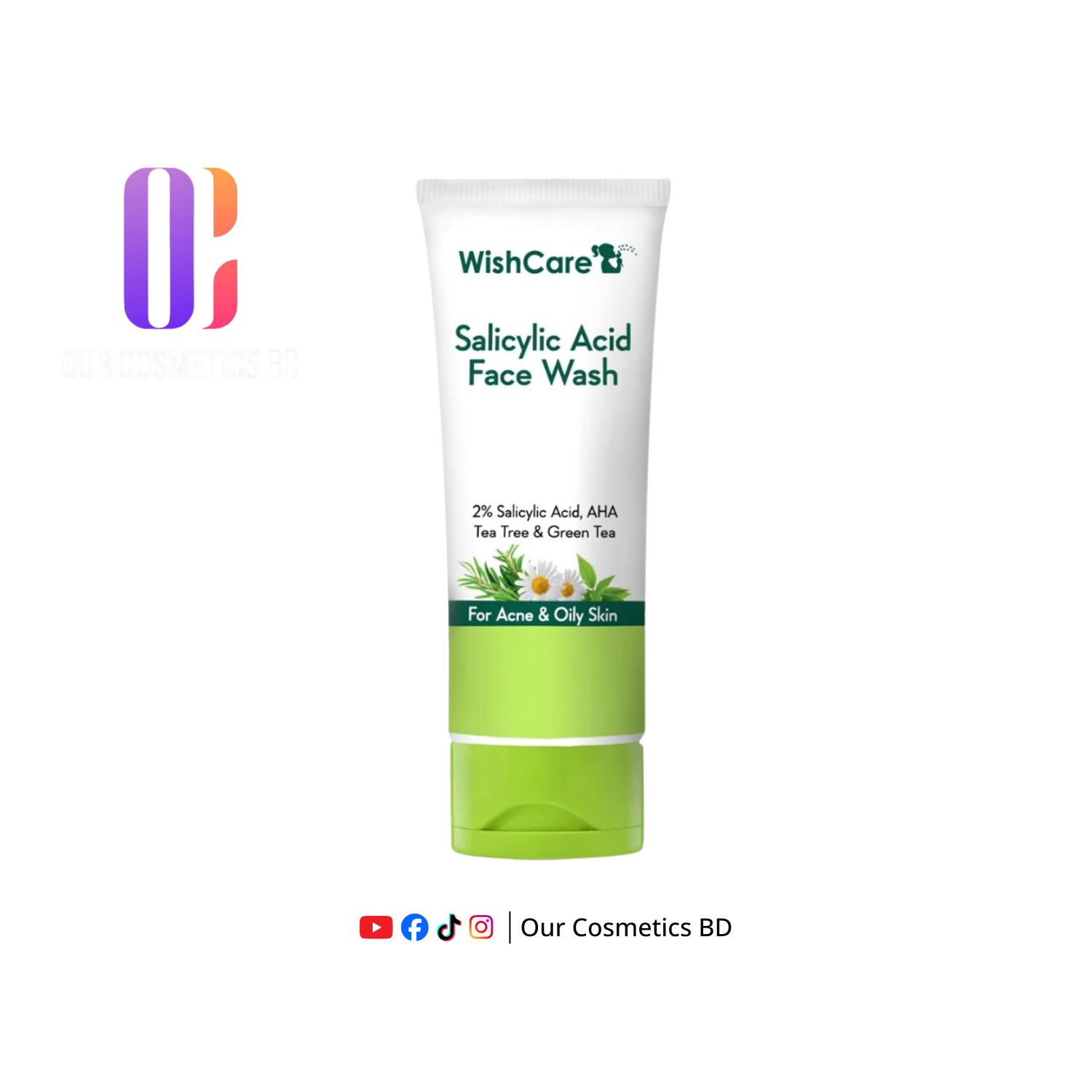 WishCare 2% Salicylic Acid Face Wash 100 ML