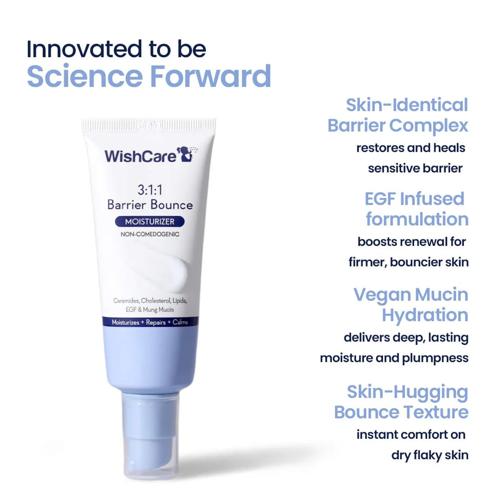 WishCare 3:1:1 Barrier Bounce Moisturizer 50 ML