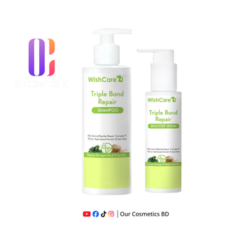 WishCare Anti-Frizz Triple Bond Repair Hair Combo