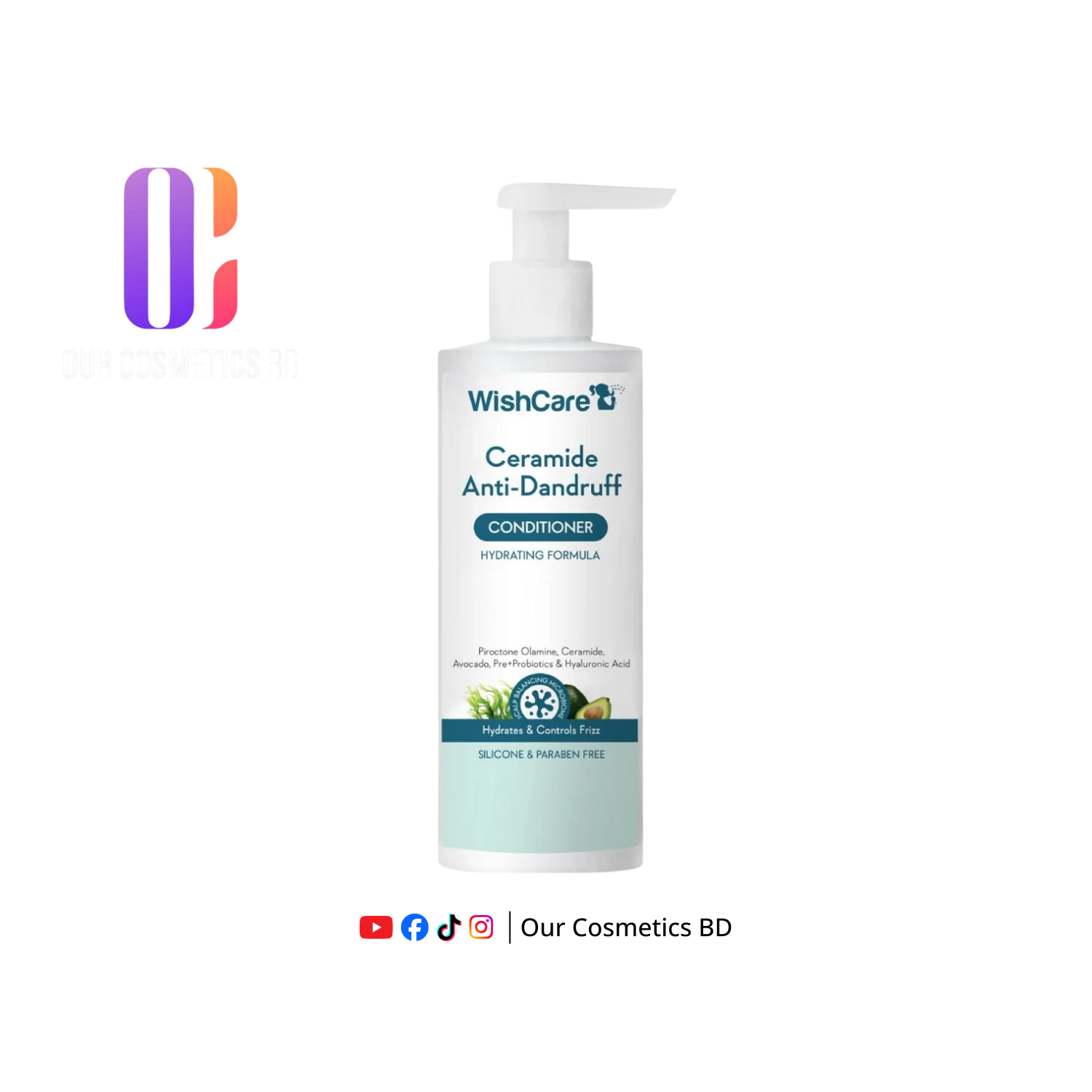 WishCare Ceramide Anti-Dandruff Conditioner 200 ML