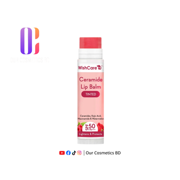 WishCare Ceramide Lip Balm with SPF 50 PA+++ (Tinted) 5gm