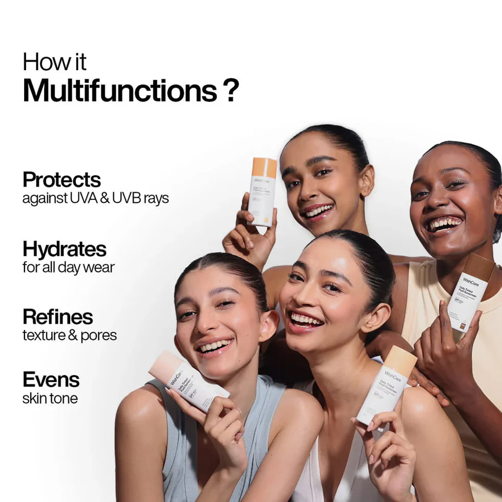 WishCare Daily Tinted Fluid Sunscreen (M201)