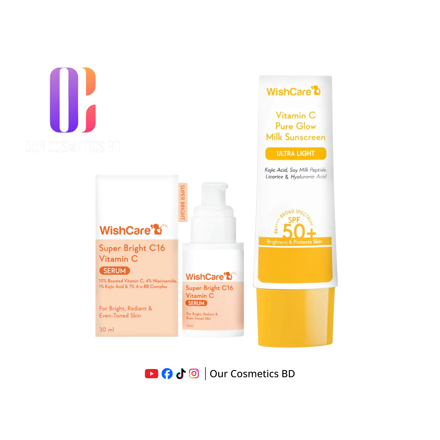 WishCare De-pigmentation Combo