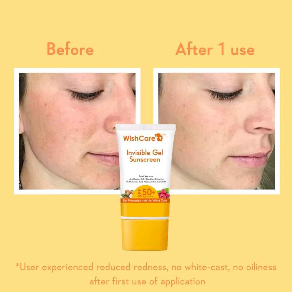 WishCare Invisible Gel Sunscreen SPF 50-50g