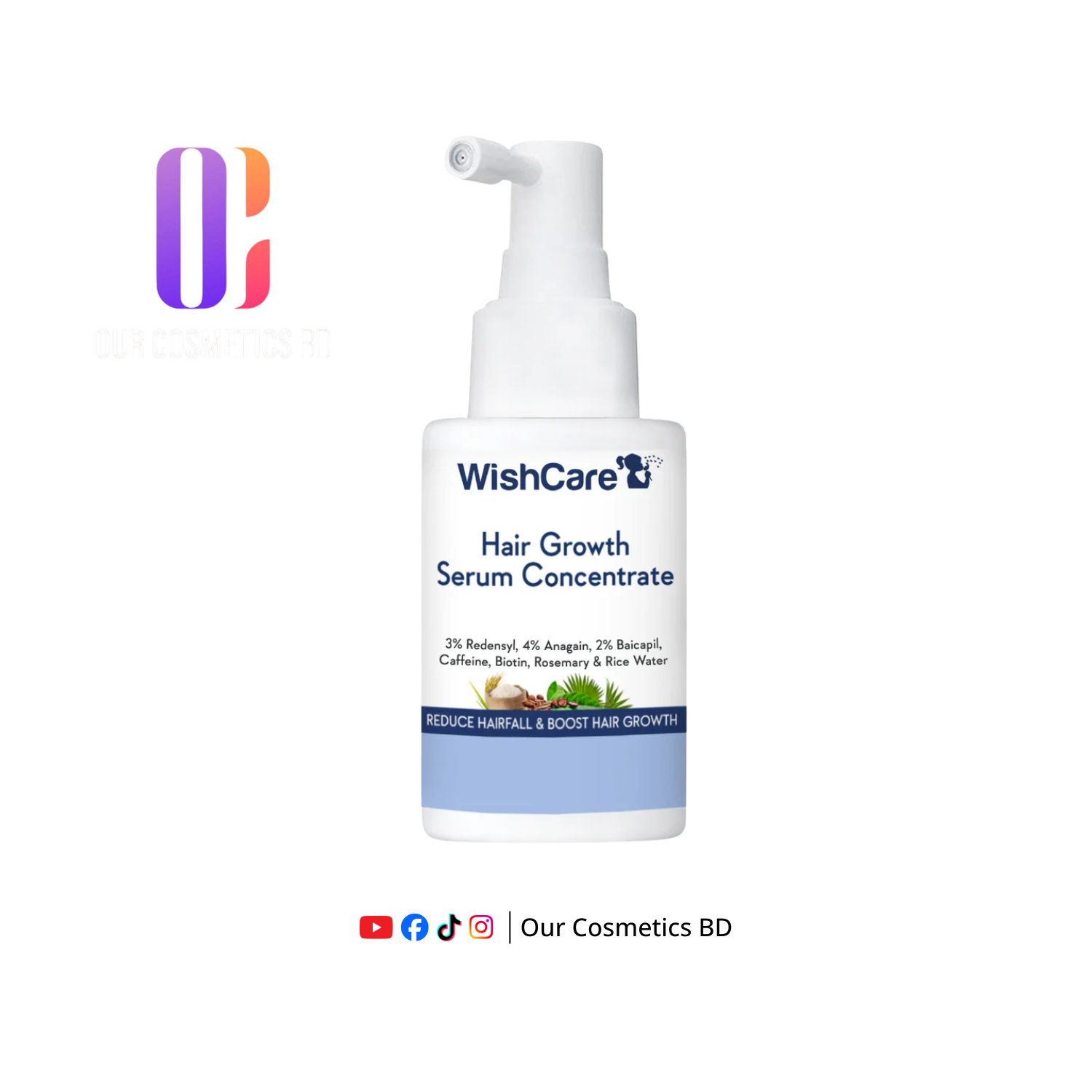 WishCare Hair Growth Serum Concentrate, 30 ML