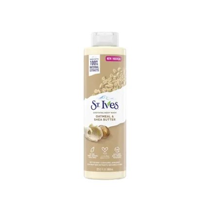 St. Ives Soothing Oatmeal And Shea Butter Body Wash – 650ml