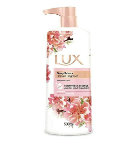 Lux dewy sakura body wash 500ml