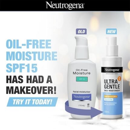 Neutrogena Oil Free Moisturiser With SPF 15 - 115ml