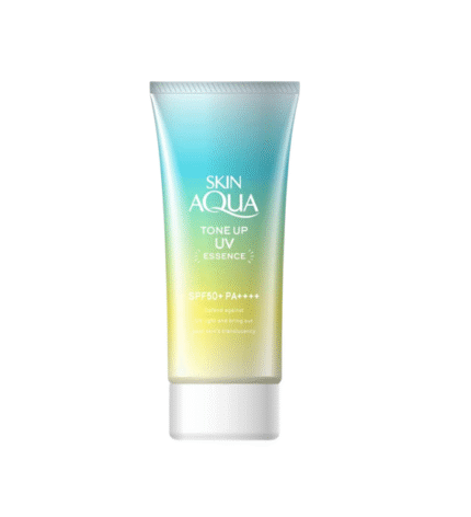 Skin Aqua Tone Up UV Essence Sunscreen SPF50+ PA++++ Mint Green 80g