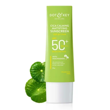 Dot & Key CICA Calming Mattifying Sunscreen SPF 50 PA++++ 80g