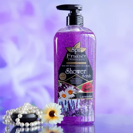 Fruiser Spa Lavender Shower Scrub 730ml