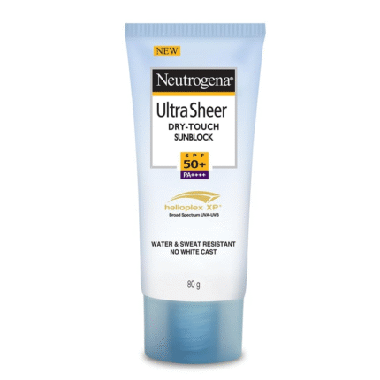 Neutrogena Ultra Sheer Dry Touch Sunblock SPF 50+ 80g