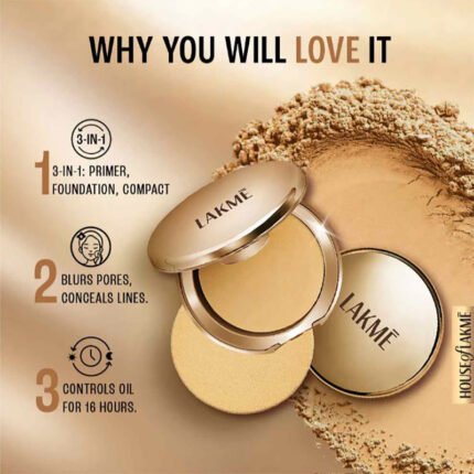 Lakme 9 to 5 Sun Expert Ultra Matte Compact SPF 40 PA+++ (7gm)