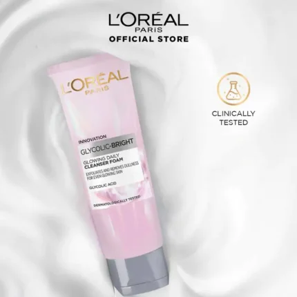 Loreal Paris Innovation Glycolic Bright Face Wash 100ml
