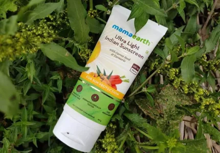 Mamaearth ultra light indian sunscreen SPF50 PA+++