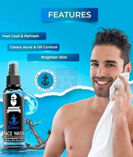 Muuchstac Men’s Ocean Face Wash 100ml