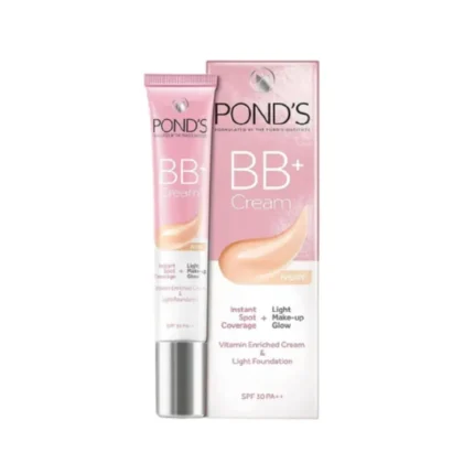 Ponds BB+ Cream Instant Spot Coverage + Light Make-up Glow Ivory -18gm