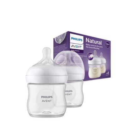 Philips Avent Natural Response Baby Feeding Bottle 2Pis Set(125ml)