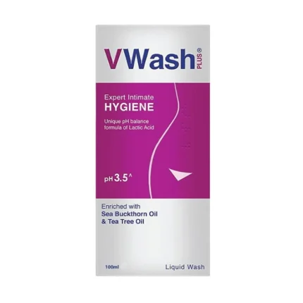 VWash Plus Expert Intimate Hygiene Wash – 100ml
