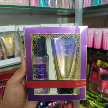Victorias Secret love spell 75 ml set {lotion+mist}
