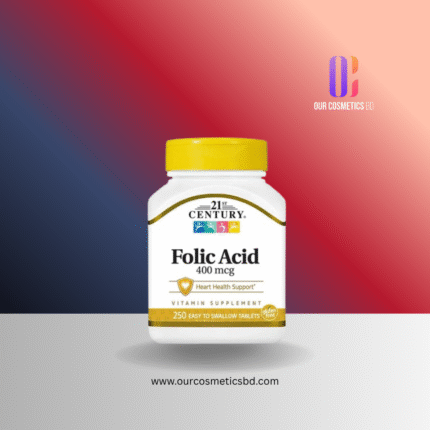 21st Century Folic Acid 400 mcg Tablets, 250 Count