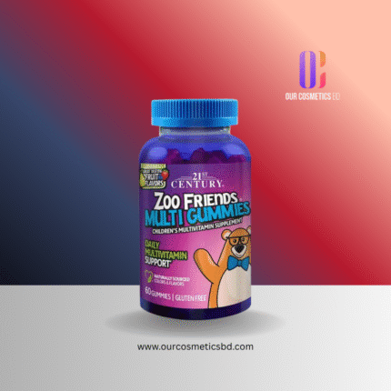21st Century Zoo Friends Multi Gummies, Fruit 60 Count
