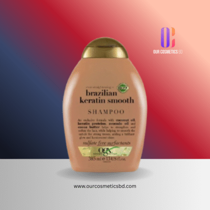 OGX Brazilian Keratin Smooth Shampoo – 385ml