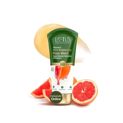 Lotus Botanical Vitamin C Skin Brightening Face Wash 100ml
