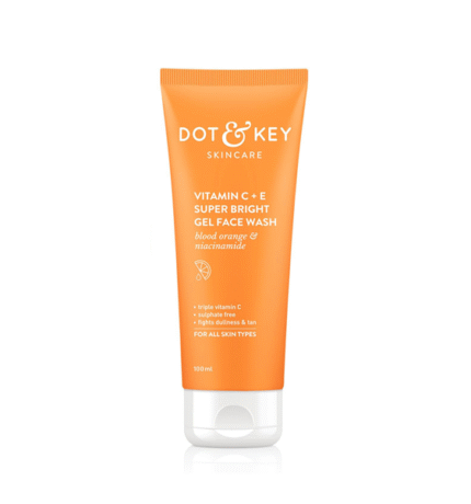 Dot & Key Vitamin C + E Super Bright Gel Face Wash 100ml