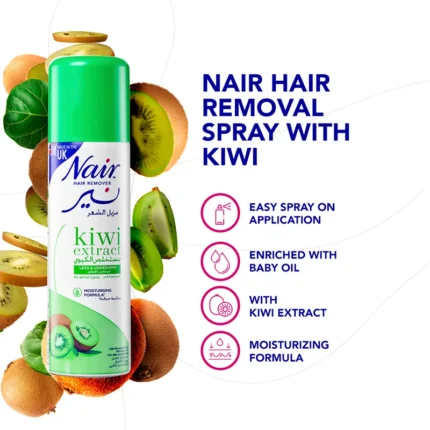 Nair Hair Remover Spray – Kiwi (200ml)