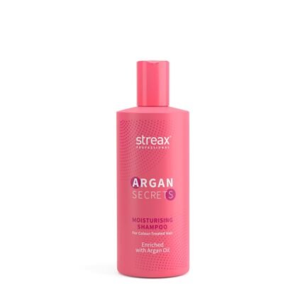 Streax Professional Argan Secrets Moisturising Shampoo for Color Treated Hair Enriched with Argan Oil 300ml
