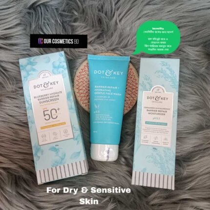 For Dey & Sensitive Skincare Combo With Dot & Key