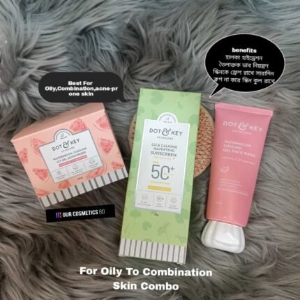 For Oily To Combination Skincare Combo With Dot & Key