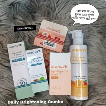 Daily Brightening Combo With Wishcare