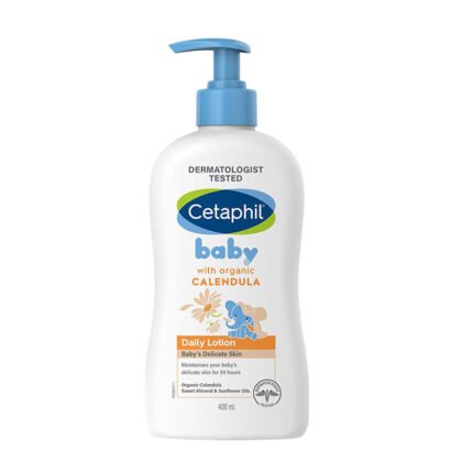 Cetaphil Baby Daily Lotion with Organic Calendula – 400ml