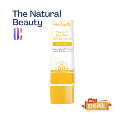 WishCare Vitamin C Pure Glow Milk Sunscreen- 50g