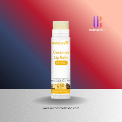 WishCare Ceramide Lip Balm with SPF 50 PA+++ (Natural)