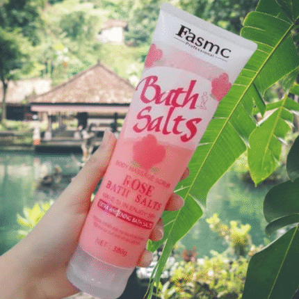 FASMC Rose Bath Salts Body Massage Scrub - 380g