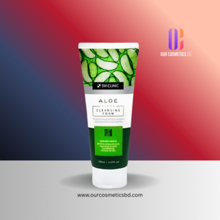 3W Clinic Aloe Clear Cleansing Foam 180ml