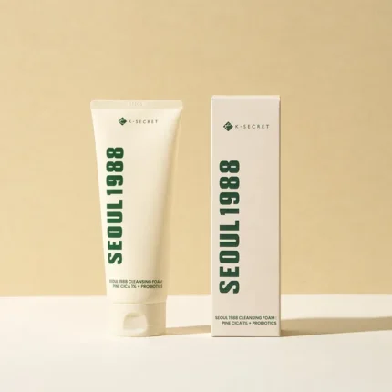 K-SECRET-SEOUL 1988 Cleansing Foam : Pine Cica 1% + Probiotics 150ml