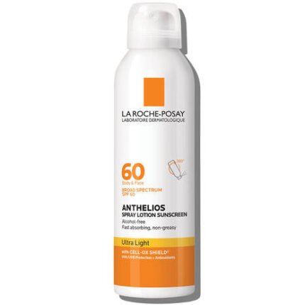 La Roche- Posay Anthelios Spray Lotion Sunscreen SPF 60 Body & Face 143g